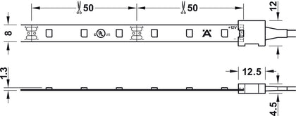 Loox LED2042 Strip 15m 12V/72W 4000K