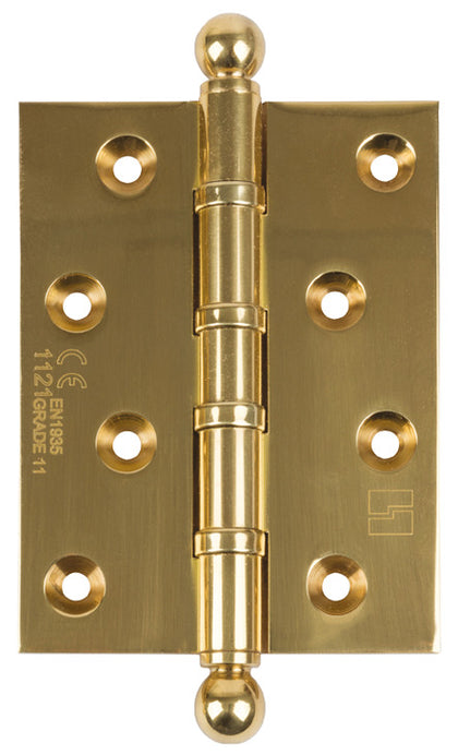 Butt Hinge Ball FR30 100x75mm Brs PCP