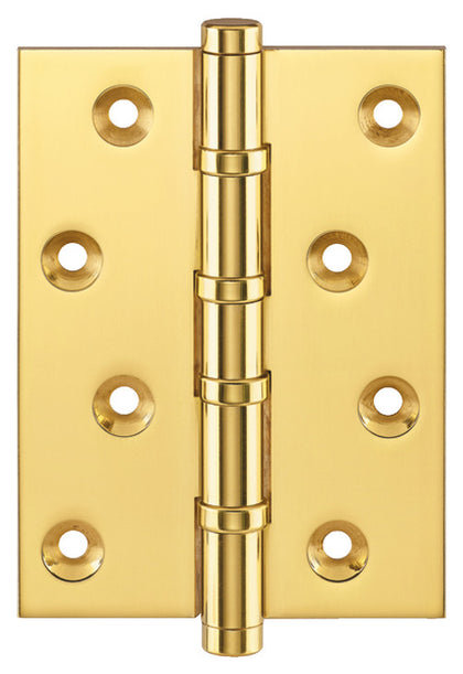 Butt Hinge BB Sqr 100x75mm Brs SCP