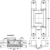 Tectus TE640 3D A8 180D Energy Hinge MN