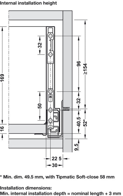 NovaPro Scala Cry+Drw 40kg 186/400mm Stn