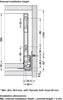 NovaPro Scala Cry+Drawer 40kg 186/450mm Slv