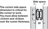 3630 BB Drawer Runner 2Way Full 40kg 350mm Blk