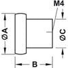 Glitter Knob ZA Pol Chr/Glitter D24x22mm