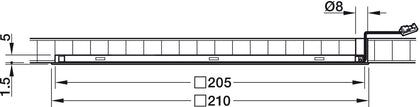 Loox LED3024 DL 24V/5.8W 4000K Slv