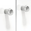 Glitter Knob ZA Pol Chr/Glitter D24x22mm