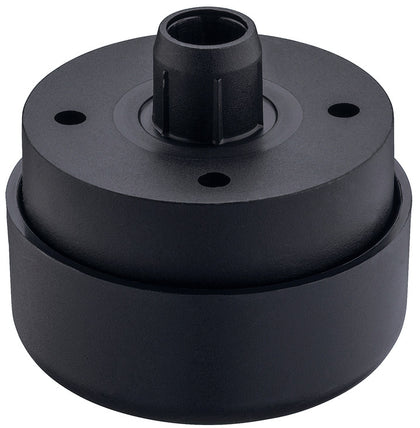 Furniture Glide D55x23mm Plug-In Pl Blk