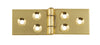 2x Back Flap Hinge 25x75x1.5mm St EB