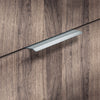 Curve Profile Handle Matt Black 128mm cc