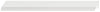 Curve Profile Handle Matt White 32mm cc