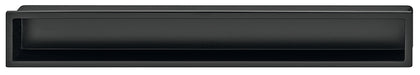 Cubic Inset Hdl ZA Matt Black 160mm