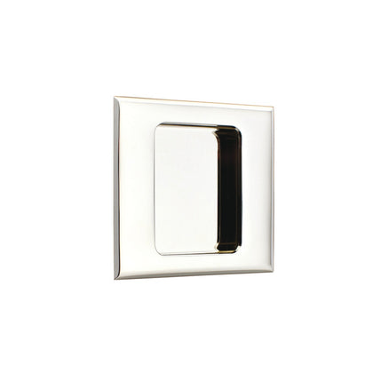 Flush Pull Hdl Thick 76x76mm Brass MBK