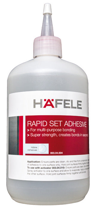 Hafele Solvent Free Adh w Screw Cap 500g