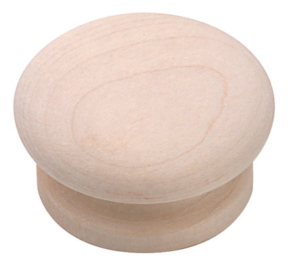 Knob 56mm Beech CLR