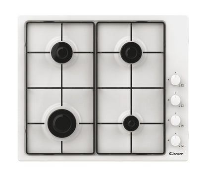 Candy 60 4xHob Gas 530mm Enamel/Wht