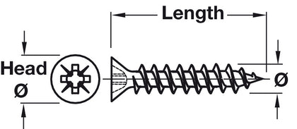 Multipurpose Scr Ful Csk PZ D3.0x25mm