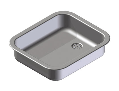 Ropox Sgl Bowl Inset Shallow Sink UH SSS