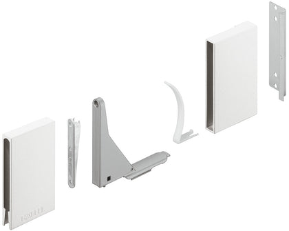 MX Glass Panel Holder Set Wht