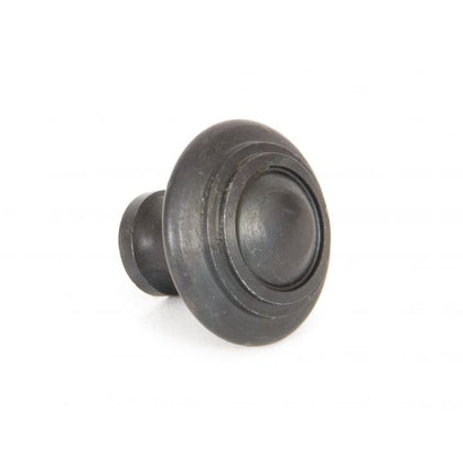 Beeswax Ringed Cabinet Knob - Small