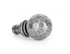 Pewter Hammered Ball Curtain Finial (pair)
