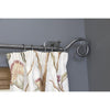 Pewter Leaf Curtain Finial (pair)