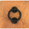 Traditional Ring Door Knocker - Black