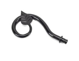 Black Leaf Curtain Finial (pair)