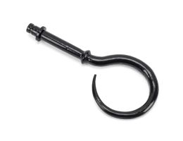 Black Hook Curtain Finial (pair)