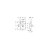 7 LEVER DEAD BOLT RIM LOCK 2303