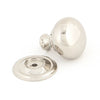 Polished Nickel Mushroom Cabinet Knob 32mm