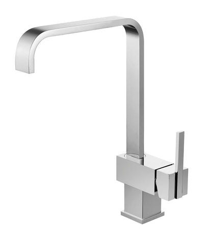 Square Single Lever Swan Neck Sink Mixer