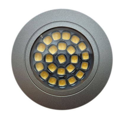 Twilight Circular Downlight - Silver - Clear 4K