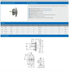 GARAGE DOOR HANDLE 1616 (SQUARE) 1613 (DIAMOND)