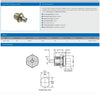 RADIAL PIN PLUNGER LOCK 4361