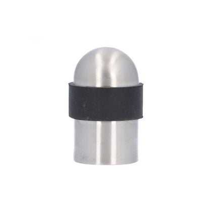 Alexander and Wilks Stainless Steel Floor Mounted Dome Top Cylinder Door Stop