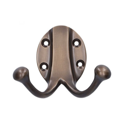 Alexander and Wilks Traditional Double Robe Hook