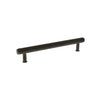 Alexander and Wilks Crispin Reeded T-bar Cupboard Pull Handle