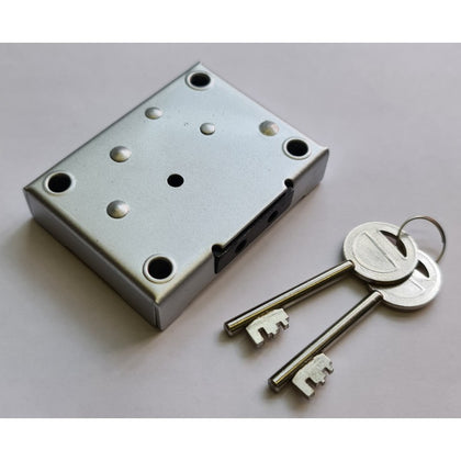 BATON 993 SAFE LOCK 60X80MM WITH 3 WAY KEYHOLE