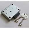 BATON 993 SAFE LOCK 60X80MM WITH 3 WAY KEYHOLE