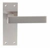 Carlisle Brass Sasso Finishes Door Handle on Backplate - Pair