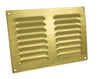 Hooded Louvre Brass Vent