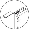 Pull Down Wardrobe Rail, for Internal Wardrobe Width 600-1000 mm, 2004
