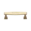 Heritage Brass Cabinet Pull Deco Design