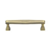 Heritage Brass Cabinet Pull Deco Design