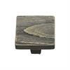 Heritage Brass Cabinet Knob Square Pine Design