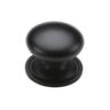 Heritage Brass Cabinet Knob Round Design with Base