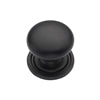 Heritage Brass Cabinet Knob Round Design with Base