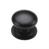 Heritage Brass Cabinet Knob Round Design with Base