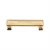 Heritage Brass Cabinet Pull Pyramid Design