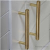 Heritage Brass Cabinet Pull Complete Knurl Design
